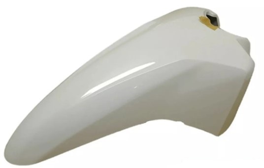 PARALAMA DIANTEIRO BIZ 125 18/23 CREME LILY PEROLIZADO