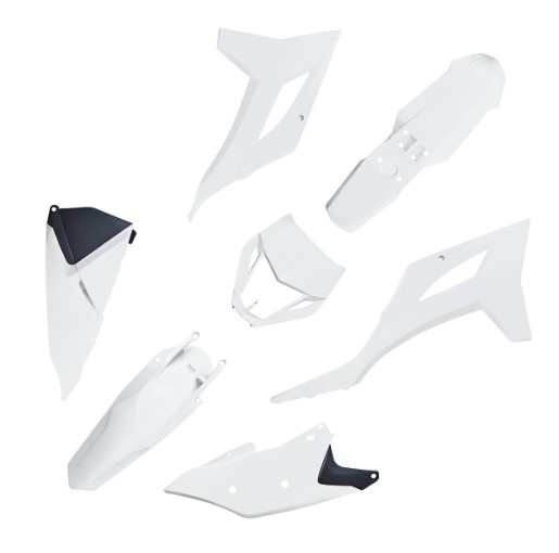KIT PLASTICOS MXF 250 TS/RXS 22...BRANCO