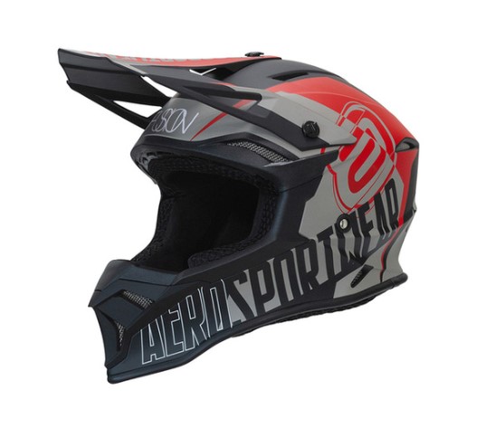 CAPACETE ASW FUSION 2.0 DASH PRETO VERMELHO AREIA 60  EAN  7908377162082