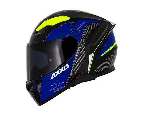 CAPACETE AXXIS SEGMENT APOLO NOW C7 - BLUE 58