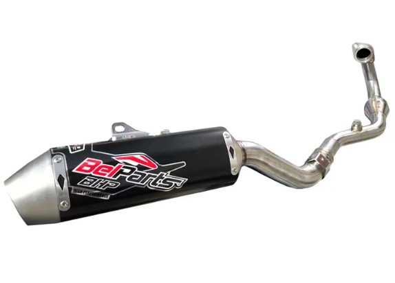 ESCAPAMENTO XRE 300 BELPARTS GHE BLACK
