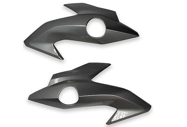 CARENAGEM FAROL TITAN 160 19 PRATA IBIUNA (COMPLEM)