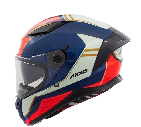 CAPACETE AXXIS PANTHER PRESTIGE C7 - BLUE GLOSS 58