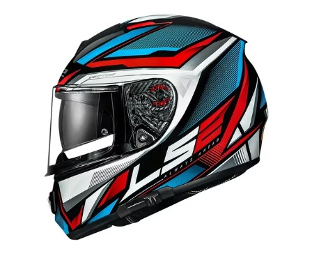 CAPACETE LS2 VECTOR EVO FF397 RIDER BLUE/RED 60/L