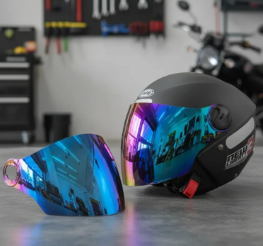 VISEIRA CAPACETE TORK NEW LIBERTY THREE/NEW ATOMIC/ZEUS CAMALEAO