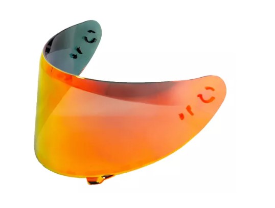 VISEIRA CAPACETE ASX V18B VERMELHA CLARO REVO (AXXIS SEGMENT)