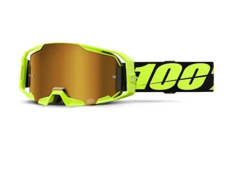 OCULOS 100% ARMATIC ESPELHADO NEON YELLOW