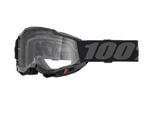 OCULOS 100% ACCURI 2 ENDURO CLEAR LENS OTG TORNADO PRETO