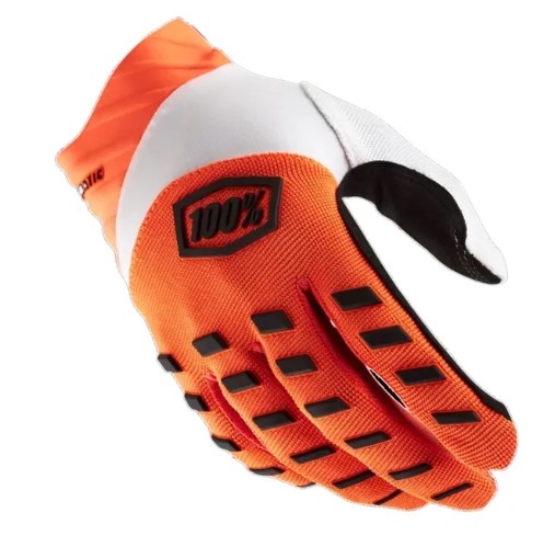 LUVA 100% AIRMATIC 22 LARANJA FLUOR M