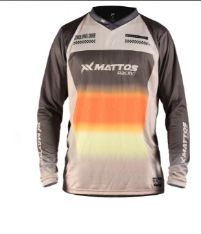 CAMISA MATTOS RACING CREATION BEGE GG