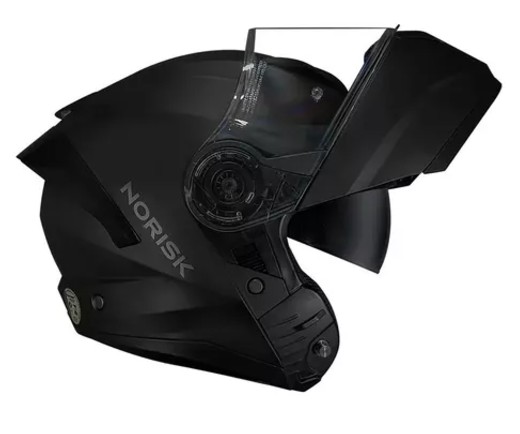 CAPACETE NORISK FORCE II MONOCOLOR MATTE BLACK 60/L