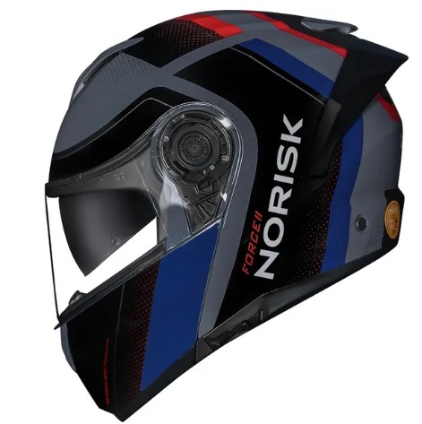 CAPACETE NORISK FORCE II KORE BLK/BLUE 58/M