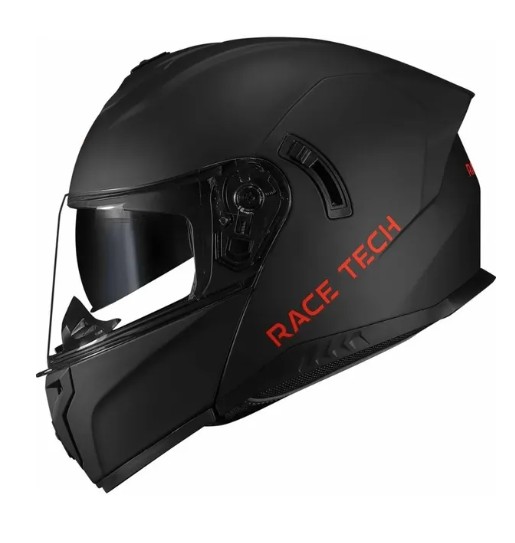 CAPACETE RACE TECH SIGNAL MONOCOLOR MATTE BLACK 58/M