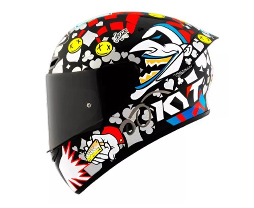 CAPACETE KYT TT-COURSE RICCARDO ROSSI REPLICA 2022 M
