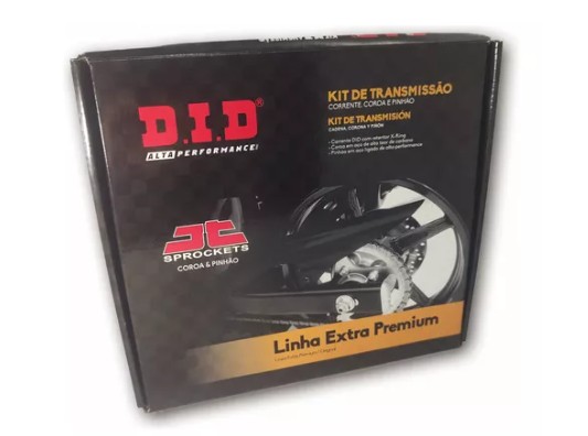 KIT RELAÇAO VERSYS 300  46 / 14 / 520VD / 112ZB