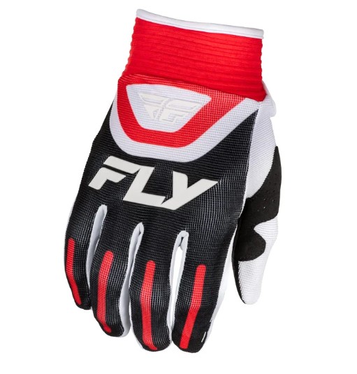 LUVA FLY F16 2025 PRETO/VERMELHO/BRANCO GGG