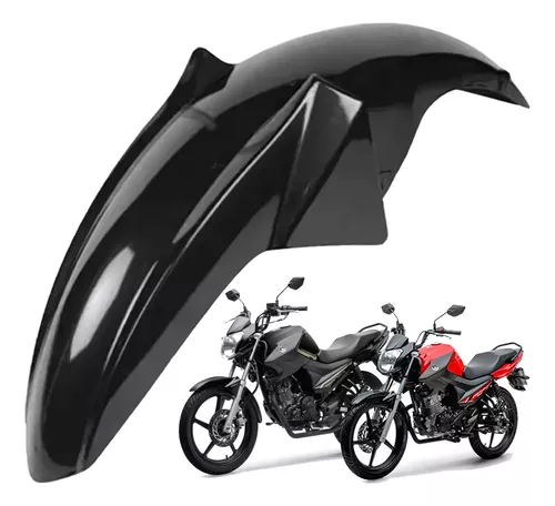 PARALAMA DIANTEIRO FACTOR 125/150 17/23 PRETO