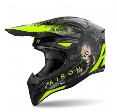 CAPACETE AIROH WRAAAP DARKNESS MATT 58