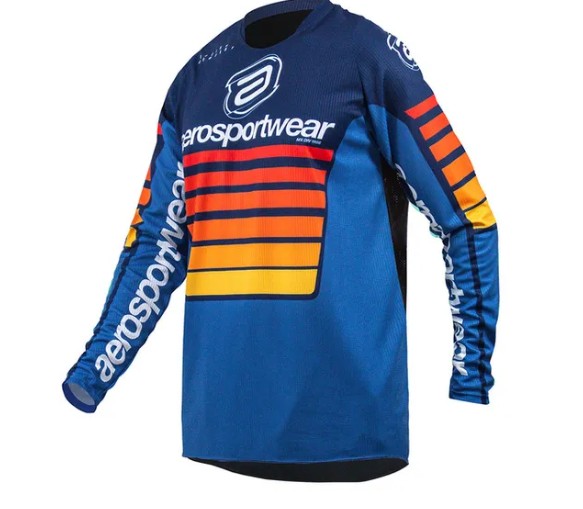 CAMISA ASW IMAGE RELAY AZUL PRETO LARANJA G  EAN  7908377171503