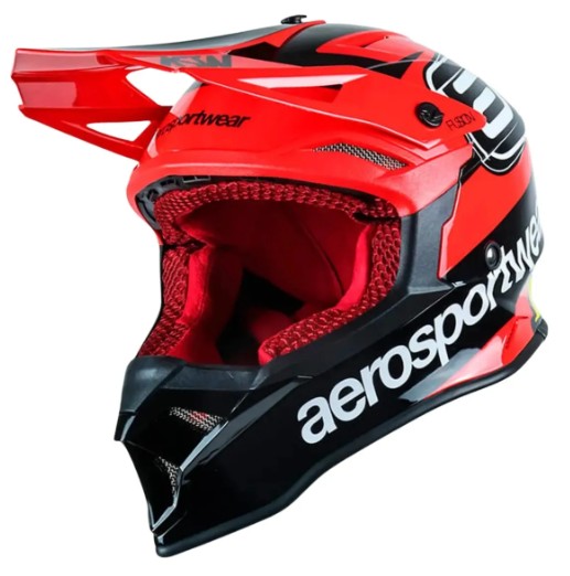 CAPACETE ASW FUSION 2.0 RELAY VERMELHO PRETO AMARELO 60  EAN  7908377169944