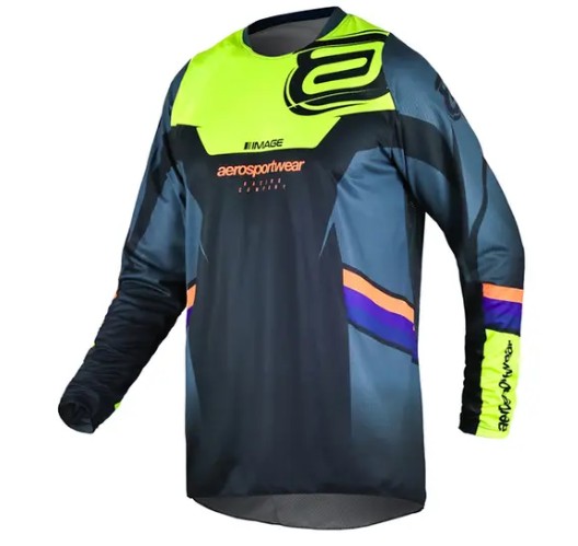 CAMISA ASW IMAGE SYNC CHUMBO PRETO AMARELO FLUO M  EAN  7908377179783