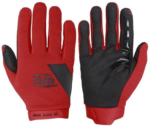LUVA 100% RIDECAMP VERMELHO VERMELHO M