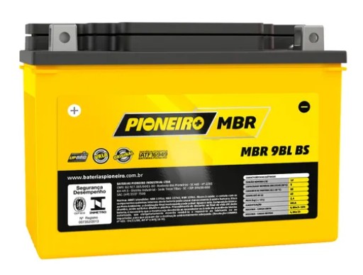 BATERIA PIONEIRO XT 660/MT 03 ...15/YZF-R6 01/07 MBR 9BL BS