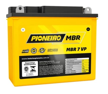 BATERIA PIONEIRO CBX/XR/NX200/SAHARA/XT225/TDM225/NEO 115 MBR 7 VP
