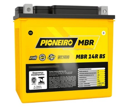 BATERIA XL1200/HARLEY 883 MBR 14R BS