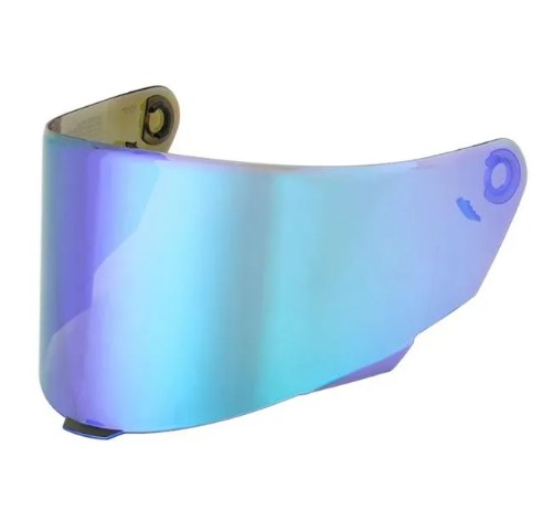 VISEIRA CAPACETE KYT TT COURSE IRIDIUM RAINBOW