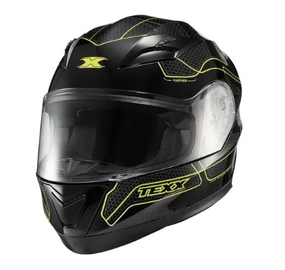 CAPACETE TEXX STRIKE PANTHER VERDE BRILHO 56