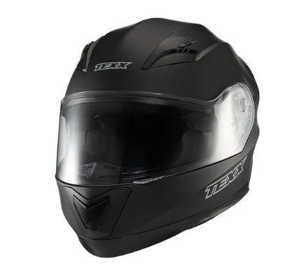 CAPACETE TEXX STRIKE SOLIDO PRETO FOSCO 62