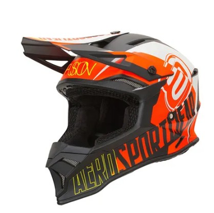 CAPACETE ASW FUSION 2.0 DASH PRETO LARANJA BRANCO 62  EAN  7908377162150