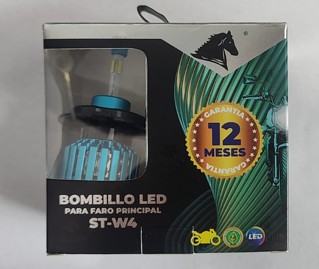 LAMPADA FAROL H4 LED 16000LM C/ VENTILADOR E REATOR