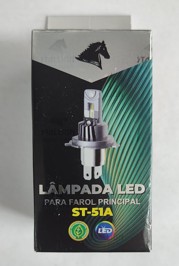 LAMPADA FAROL H4 LED 3500LM C/ VENTILADOR