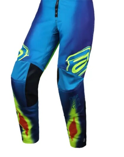 CALÇA ASW IMAGE ELYSIUM VERDE MARINHO AMARELO FLUO 42  EAN  7908377181007
