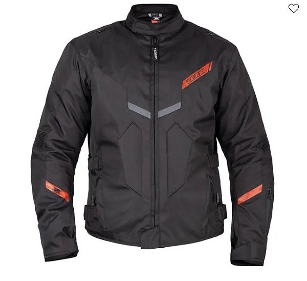 JAQUETA TEXX NEW STRIKE V3 MASCULINA PRETA/VERMELHA 6XL