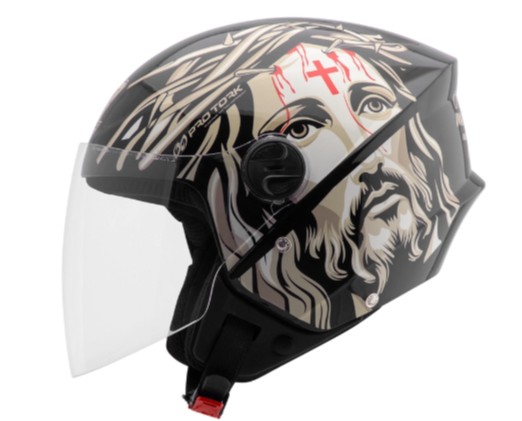 CAPACETE TORK NEW LIBERTY THREE CRISTO 60
