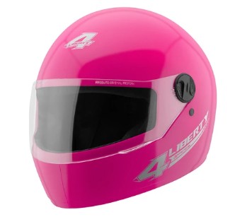 CAPACETE TORK LIBERTY FOUR ROSA 56