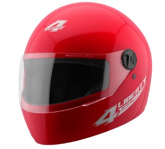CAPACETE TORK LIBERTY FOUR VERMELHO 56
