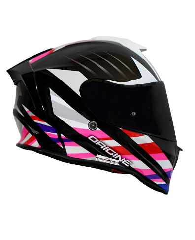 CAPACETE ORIGINE DINAMO FOOLISH PINK BLACK GLOSS S