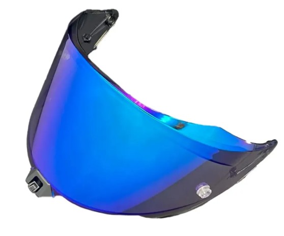 VISEIRA CAPACETE KYT R2R IRIDIUM AZUL