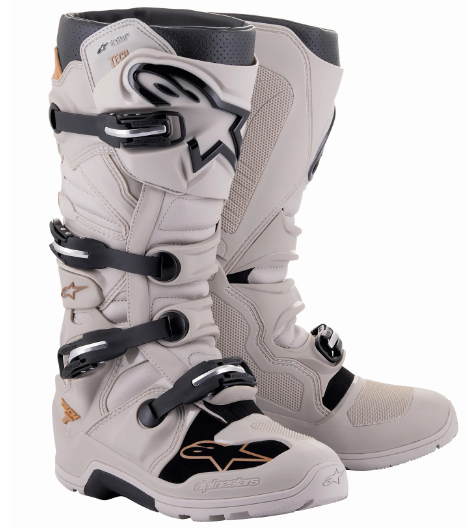 BOTA ALPINESTARS TECH 7 ENDURO DRYSTAR CINZA AREIA 11 EAN 8059347051383