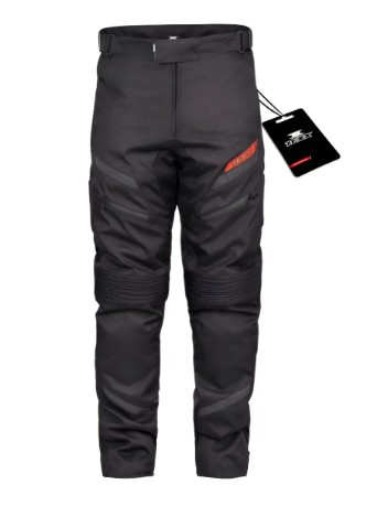 CALÇA TEXX STRIKE V3 MASCULINA PRETA/VERMELHA 4XL