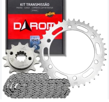 KIT RELAÇAO XRE 300 SAHARA 23... 520HPOX108LX40X14 C/RET