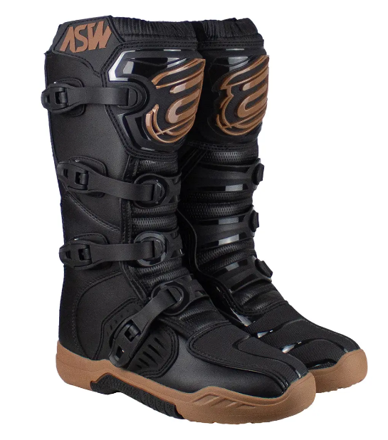 BOTA ASW IMAGE ENDURO PRETO MARROM 10  EAN  7908377163133
