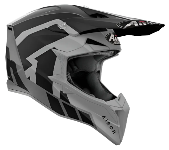 CAPACETE AIROH WRAAAP RELOADED ANTHRACITE MATT 62