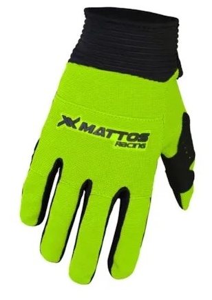 LUVA MATTOS STRIKER INFANTIL/KIDS - AMARELO FLUOR P