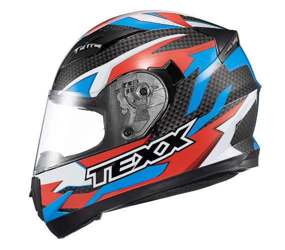 CAPACETE TEXX STRIKE RIDE AZ/VM/BC/PT 58