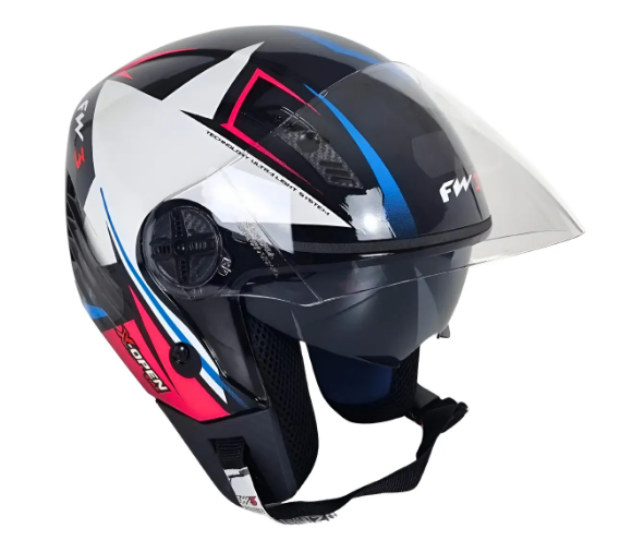 CAPACETE FW3 X OPEN UP STAR AZ/RS 56